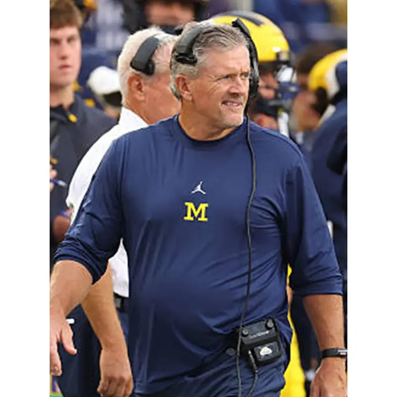 Kyle Whittingham Michigan Wolverines 2026 Long Sleeve T-Shirt
