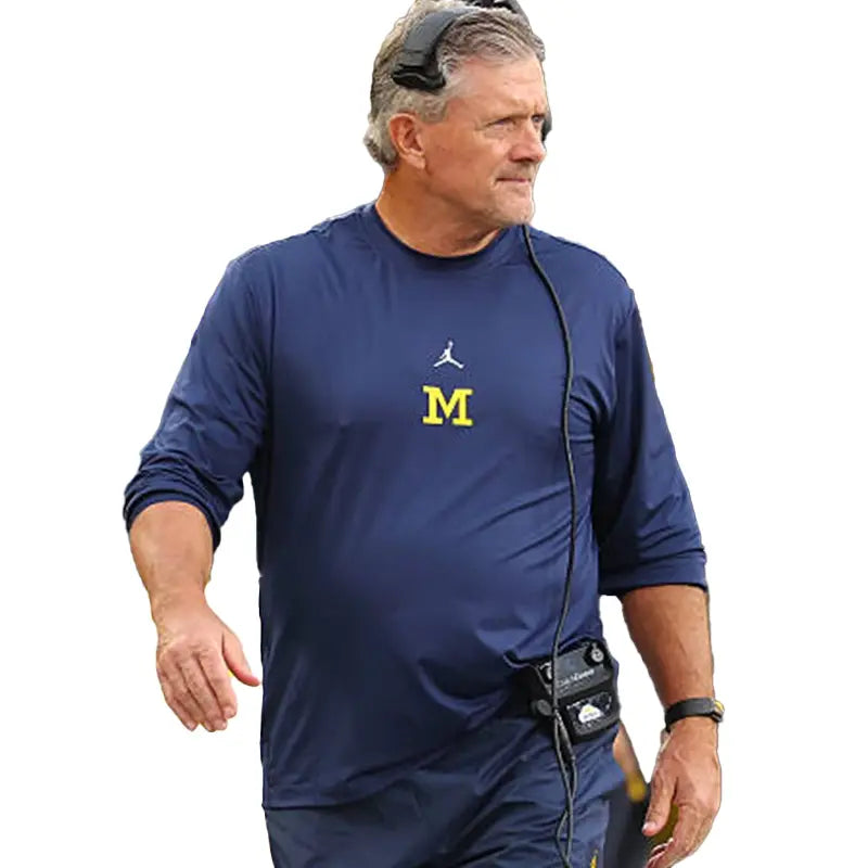 Kyle Whittingham Michigan Wolverines 2026 Long Sleeve T-Shirt