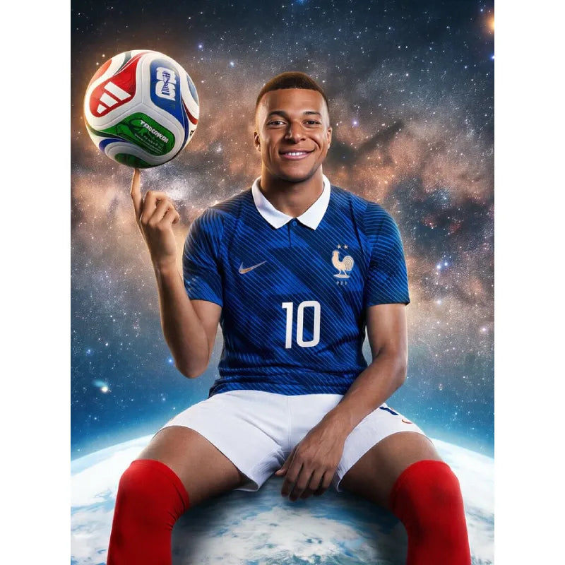 World Cup France Kylian Mbappe Jersey