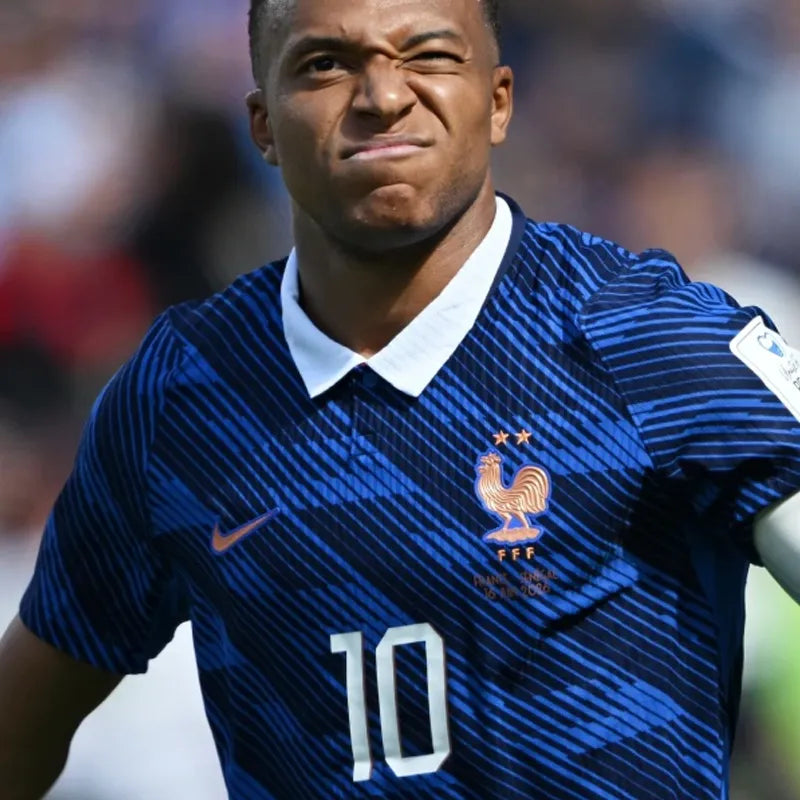 World Cup France Kylian Mbappe Jersey
