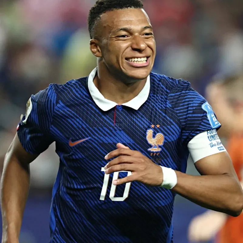 World Cup France Kylian Mbappe Jersey