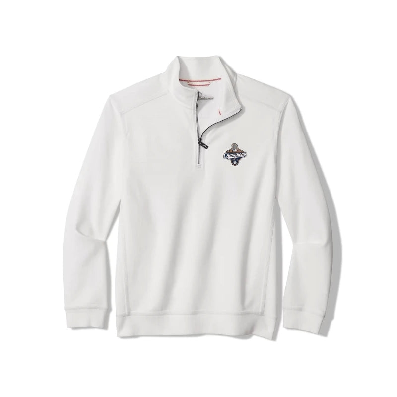 LA Dodgers Tommy Bahama 2025 World Series Champions Half-Zip Jacket