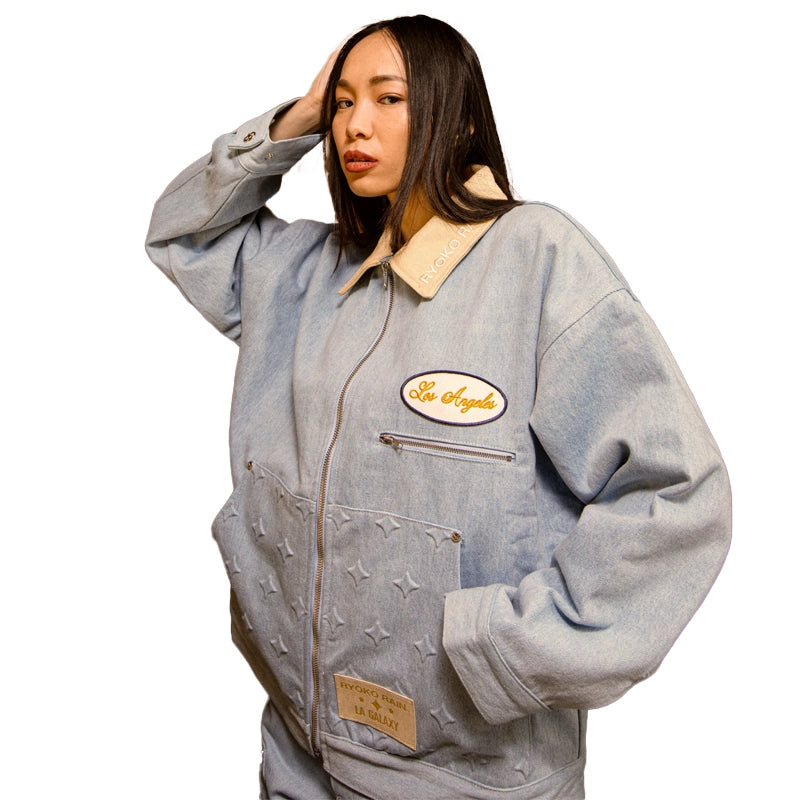 Ryoko Rain x LA Galaxy Denim Jacket