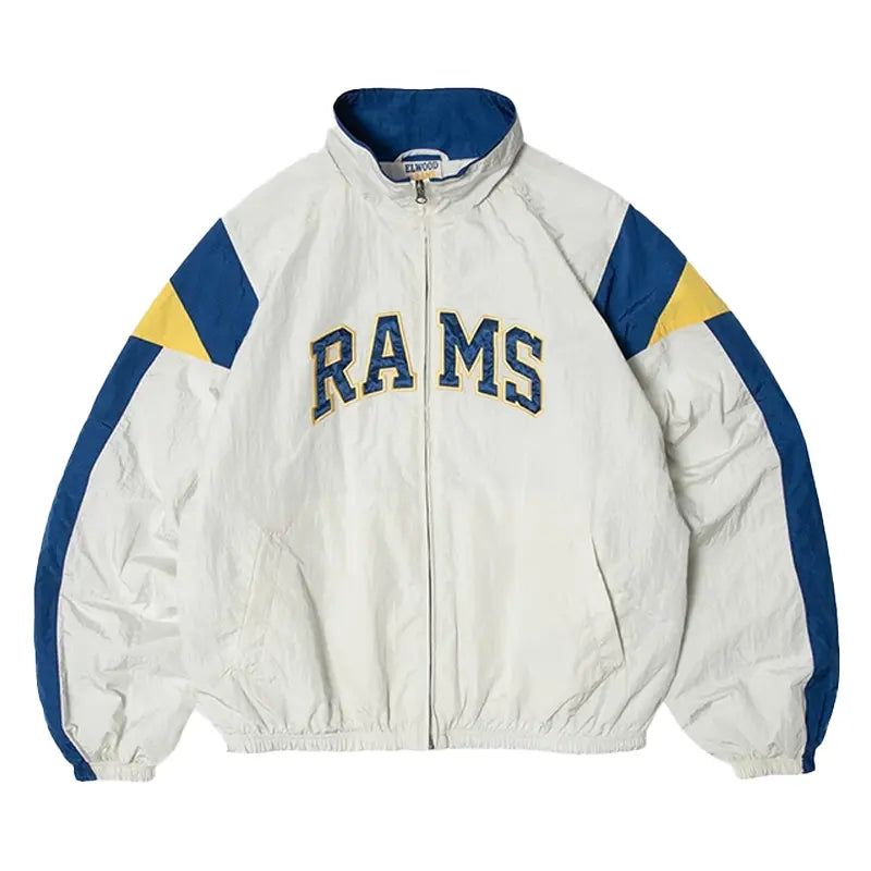 LA Rams x Elwood Windbreaker Full-Zip Jacket