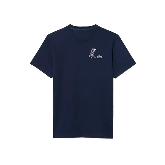 Lacoste Ultra Dry Printed Tennis T-Shirt