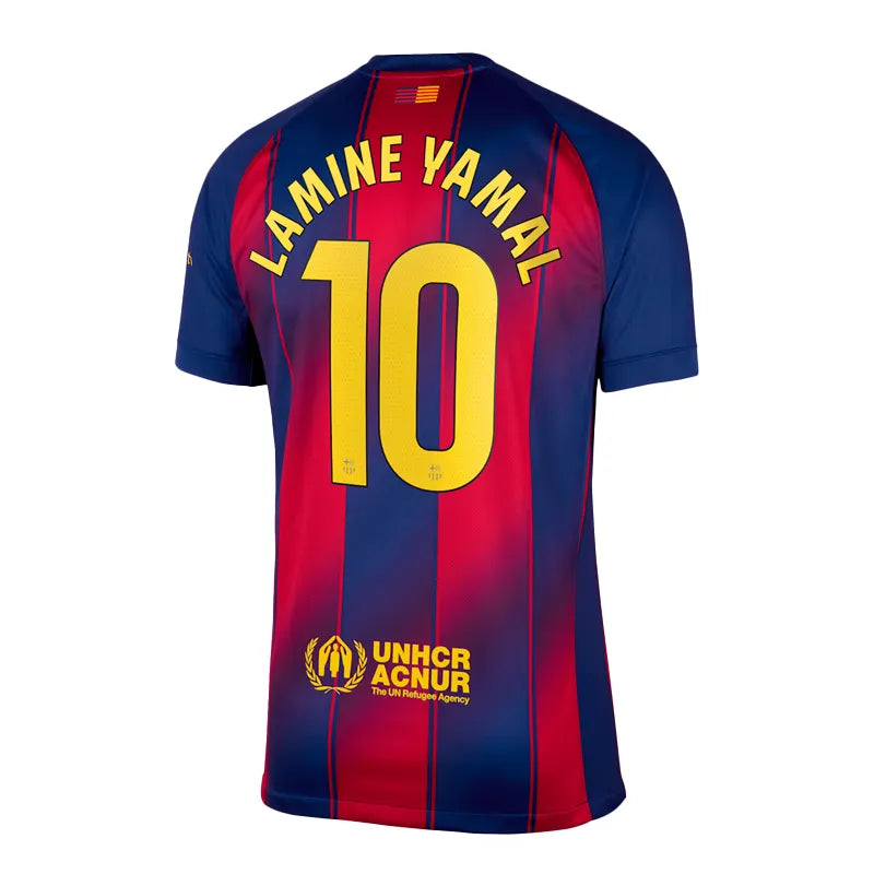 Lamine Yamal Barcelona 2025/26 Stadium Home Jersey