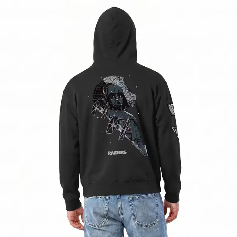 Las Vegas Raiders Disney x Champion Darth Vader All-Star Full-Zip Hoodie