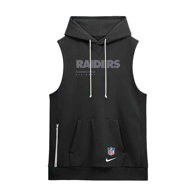 Las Vegas Raiders 2026 Sideline Sleeveless Hoodie