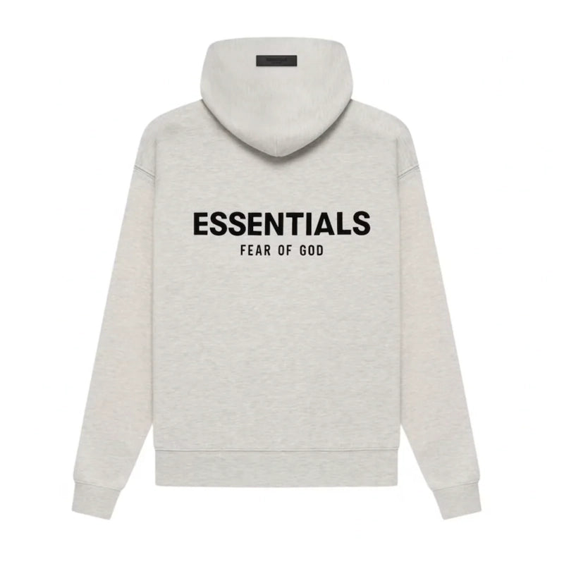 Light Oatmeal Essentials Hoodie