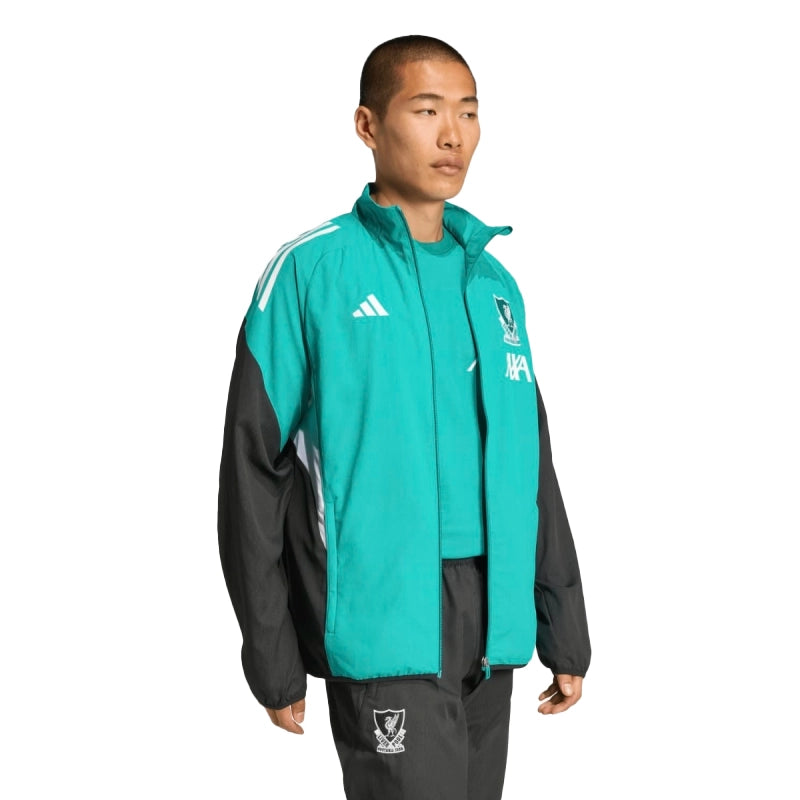 LFC adidas Mens 25/26 European Pre Match Jacket