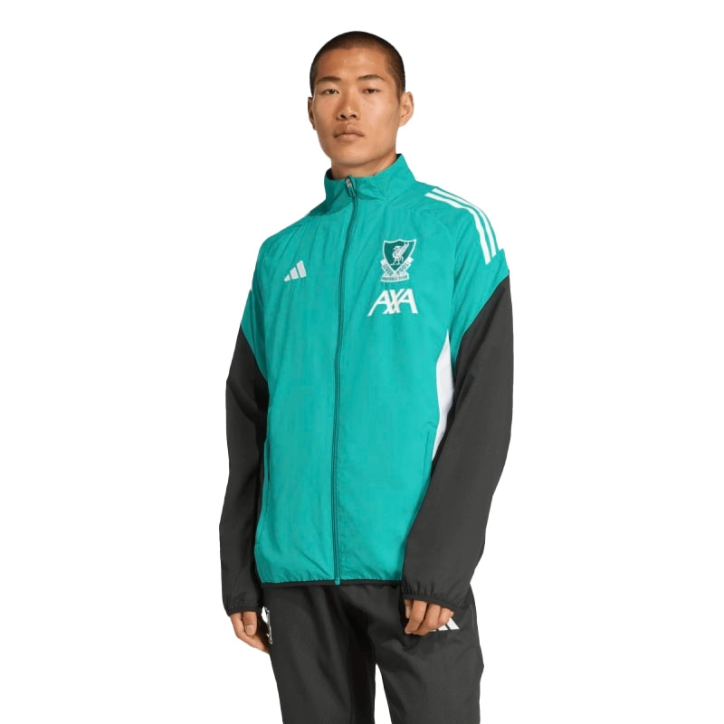 LFC adidas Mens 25/26 European Pre Match Jacket