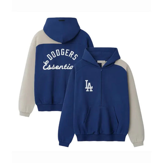Los Angeles Dodgers Fear of God Half-Zip Sport Hoodie