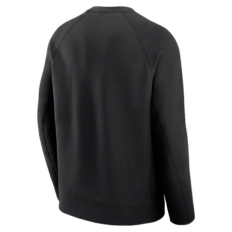 Los Angeles Dodgers Nike Black Tech Fleece Raglan Sweatshirt