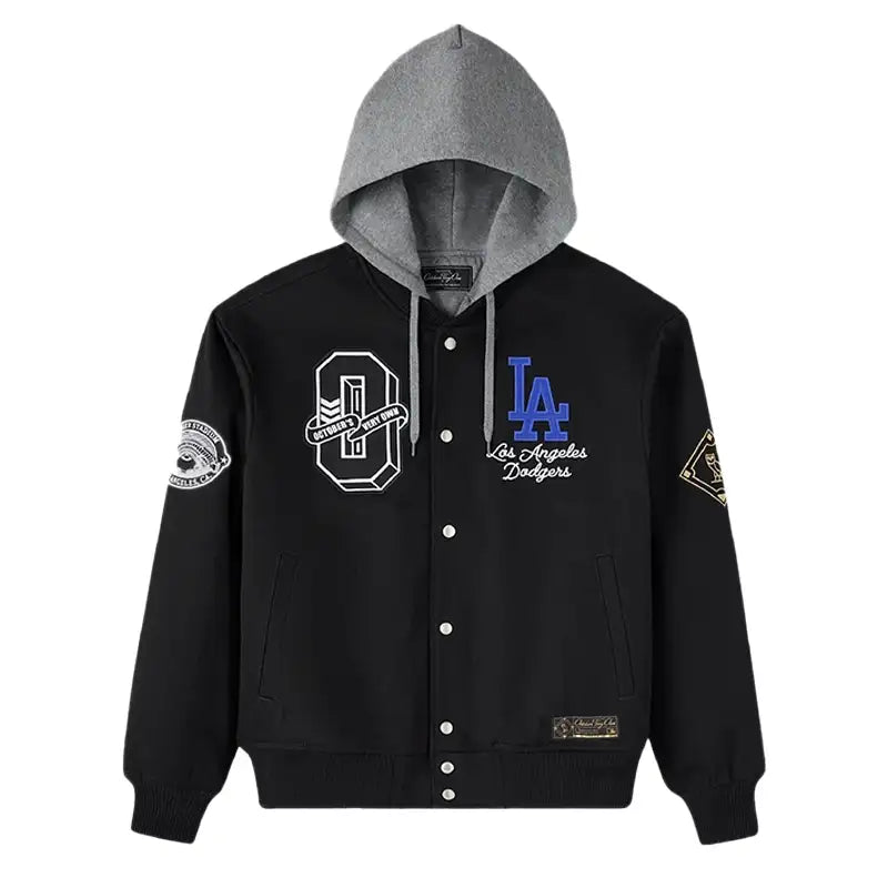 OVO x MLB 2026 Los Angeles Dodgers Bomber Jacket