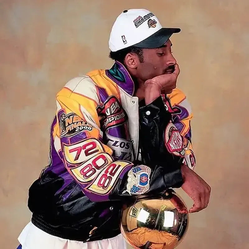 Kobe Bryant LA Lakers 2000 Championship Jacket