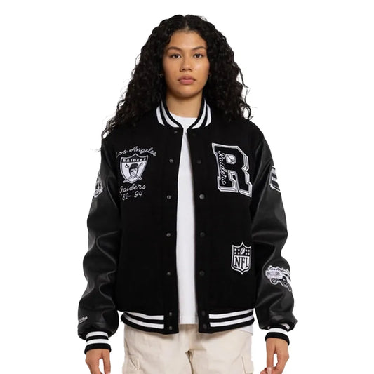Los Angeles Raiders World Champs Varsity Jacket