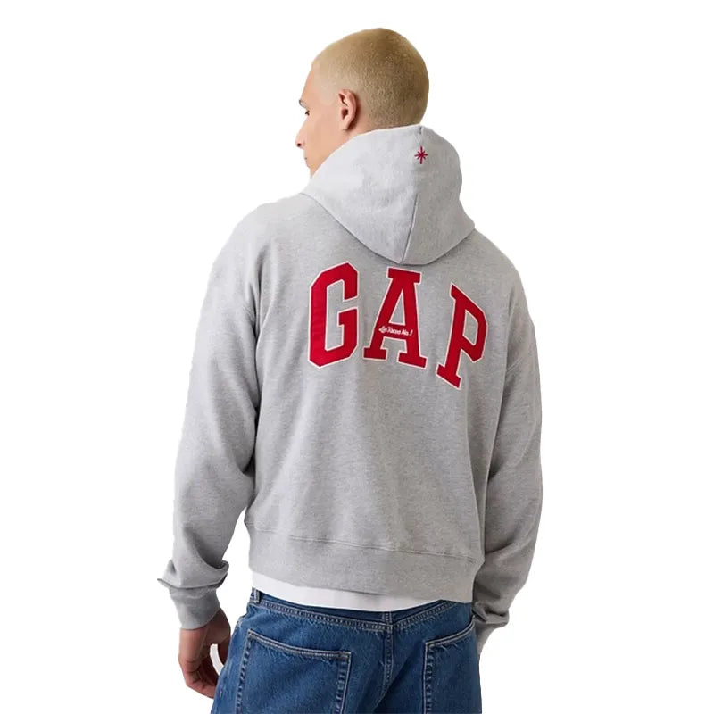 Gap x Los Tacos No. 1 Grey French Terry Hoodie