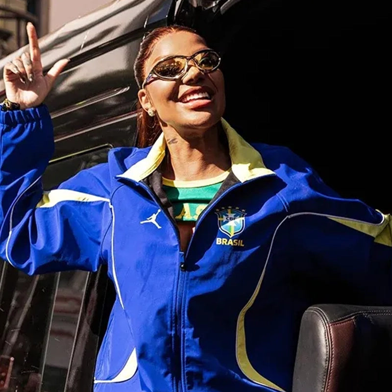 Ludmilla Brazil x Jordan Track Jacket