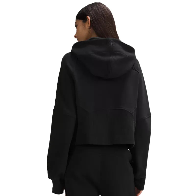 Lululemon Scuba Oversized Half Zip Black Hoodie