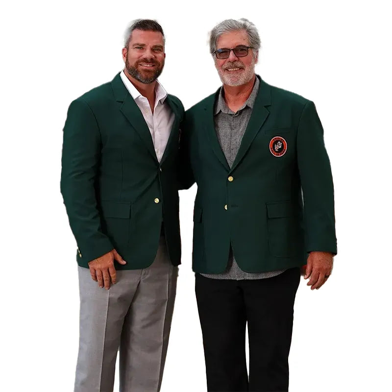 Chris Davis Orioles Hall of Fame Green Blazer