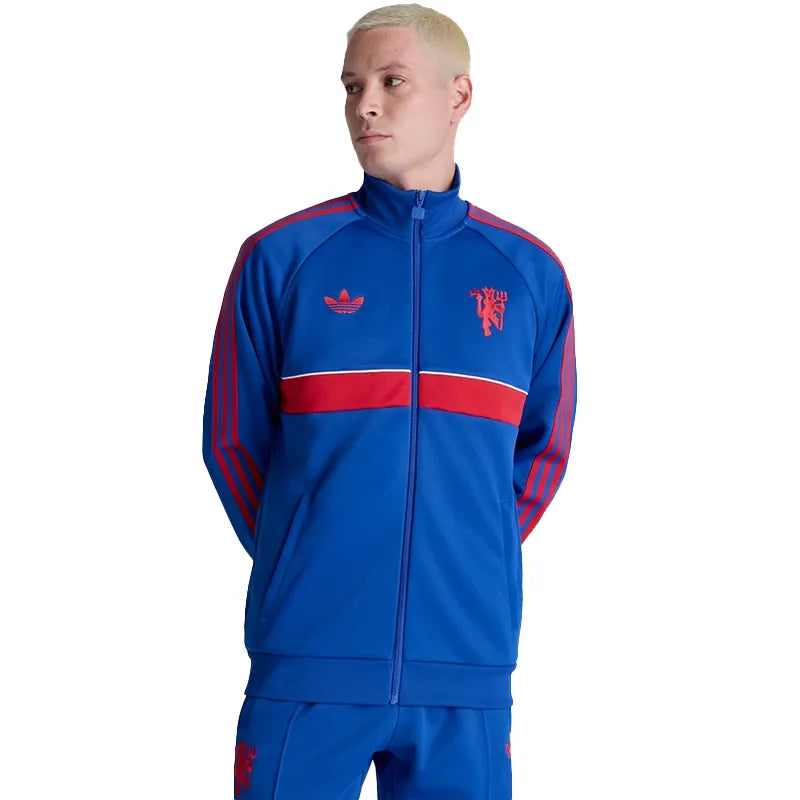 Manchester United x Adidas Blue Track Jacket
