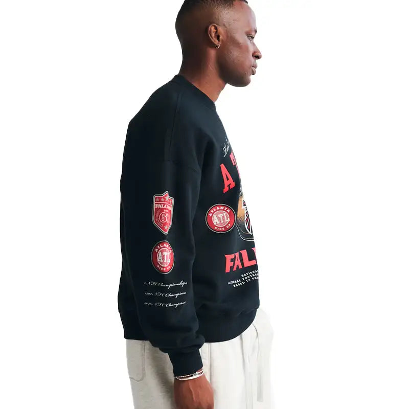 Atlanta Falcons Abercrombie & Fitch Black Sweatshirt
