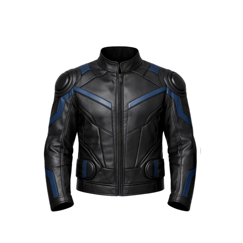Men’s Cyberpunk Urban Biker Leather Jacket