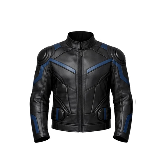 Men’s Cyberpunk Urban Biker Leather Jacket