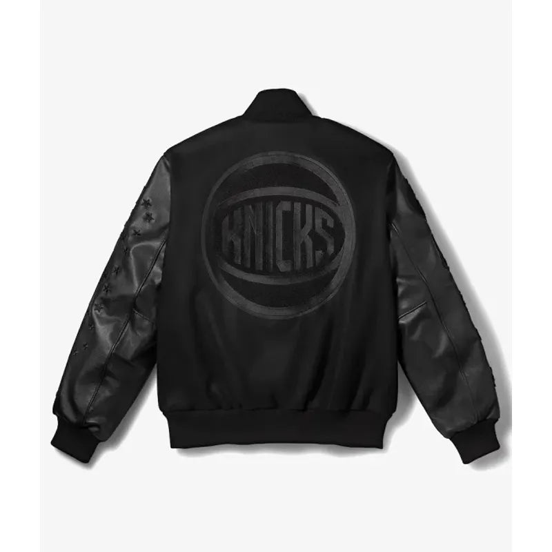 New York Knicks Nike Black 2026 NBA Finals Champions Jacket