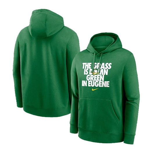 Nike Oregon Ducks Grass Is Green Hoodie