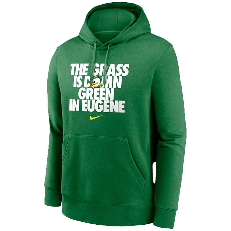 Nike Oregon Ducks Grass Is Green Hoodie