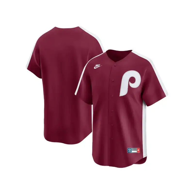 Maroon Phillies Jersey