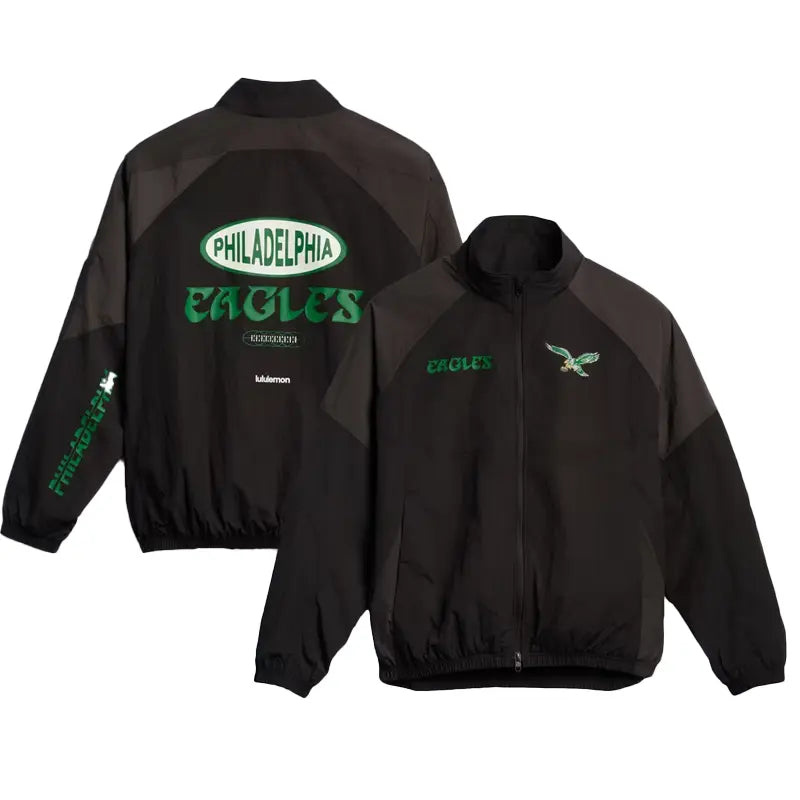 Men's lululemon Black Philadelphia Eagles Jacket