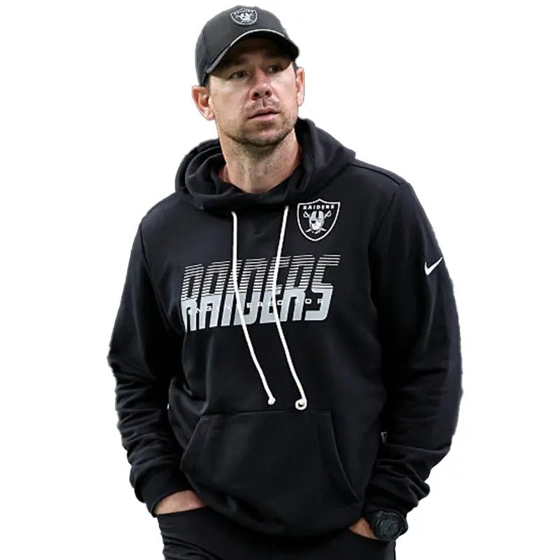 Klint Kubiak 2026 Las Vegas Raiders Sideline Hoodie