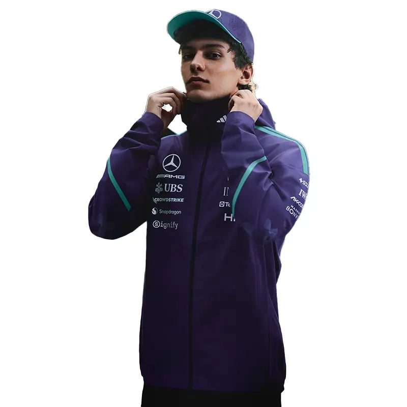 Mercedes AMG F1 Vanda Bloom Team Rain Jacket