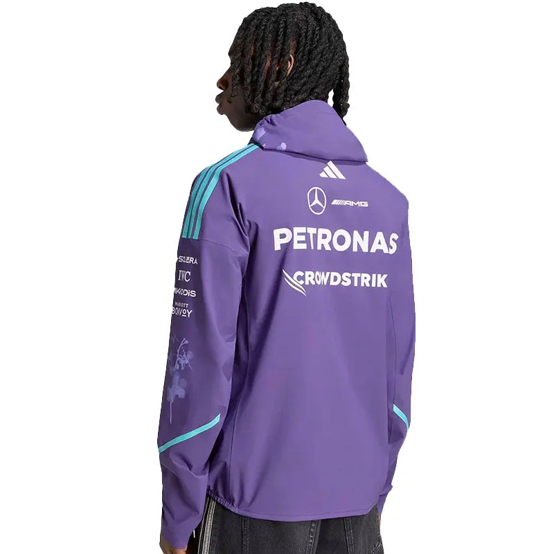 Mercedes AMG F1 Vanda Bloom Team Rain Jacket