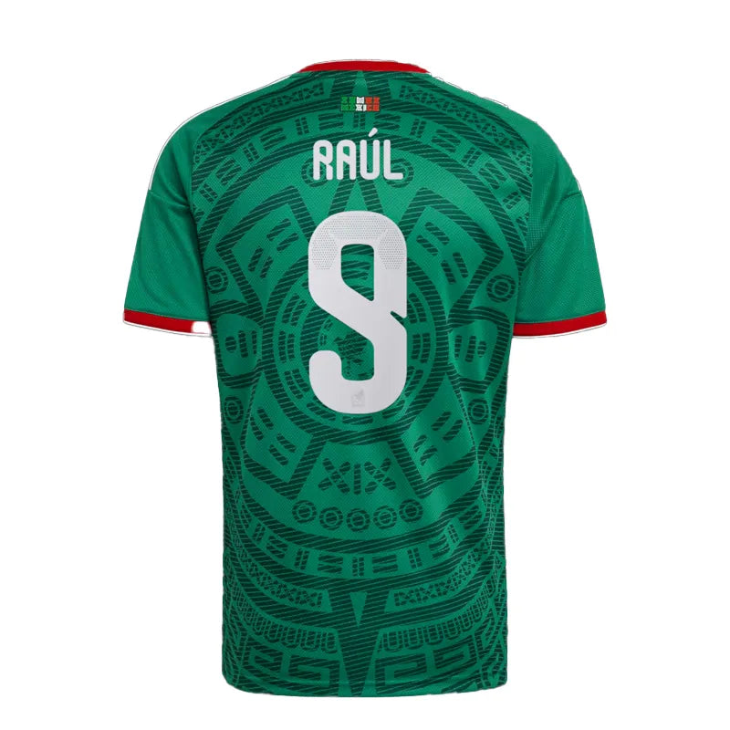 Mexico National Team Raúl Jiménez Adidas Green 2026 Home Jersey
