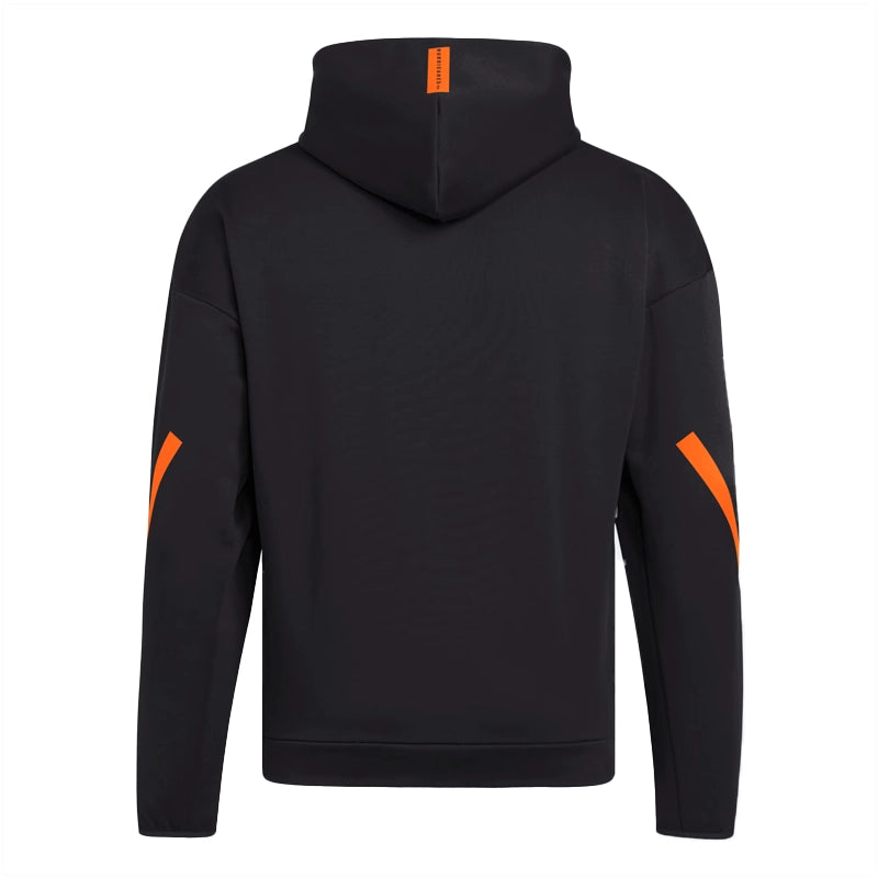 Miami Hurricanes Full Zip Player Travel ZNE Hoodie