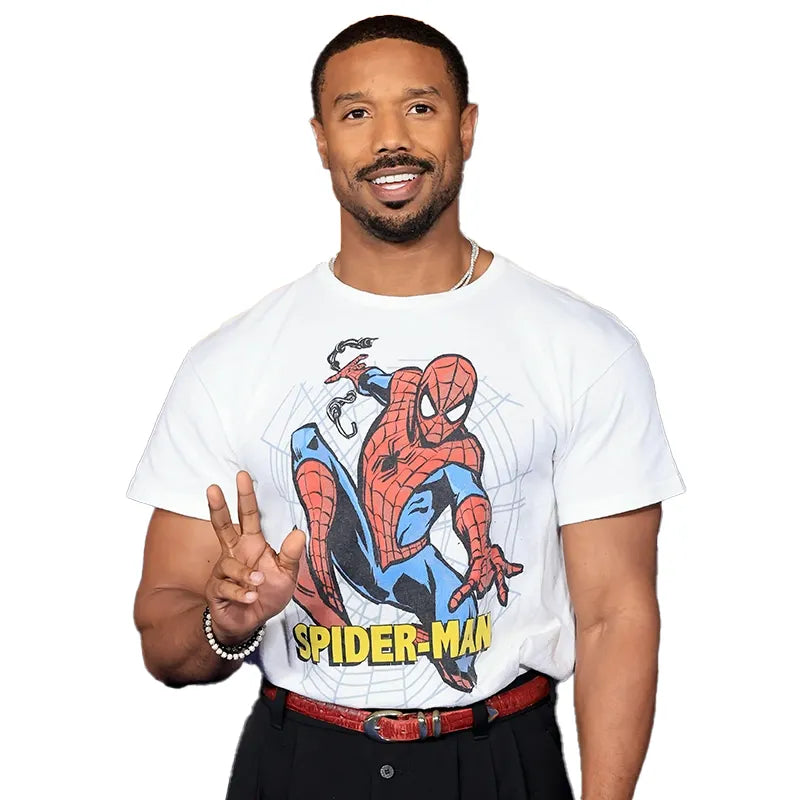 Michael B Jordan Spider-Man Premiere T-Shirt