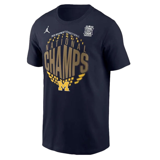 Michigan Wolverines 2026 NCAA National Champions Locker Room T-Shirt