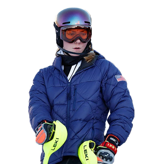 Mikaela Shiffrin Milano Cortina 2026 Team USA Puffer Jacket