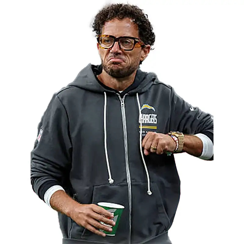 Chargers Preseason 2026 Mike McDaniel Sideline Hoodie