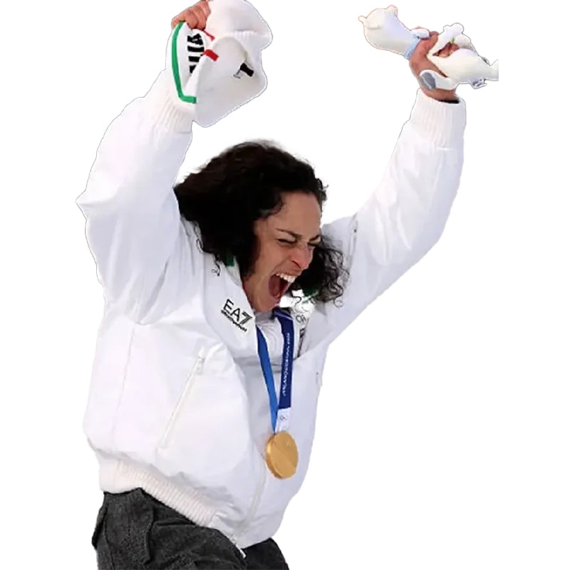 Federica Brignone 2026 Winter Olympics Team Italy Jacket