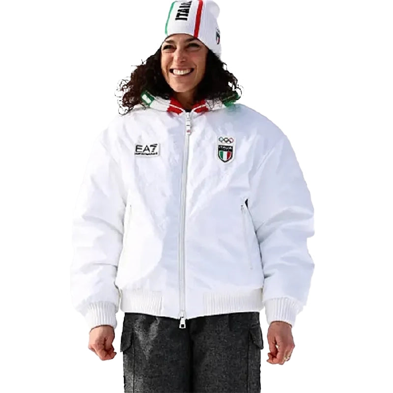 Federica Brignone 2026 Winter Olympics Team Italy Jacket
