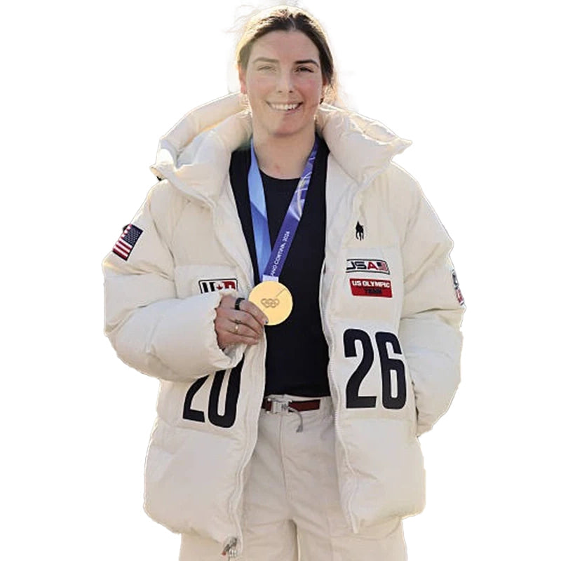 Hilary Knight Closing Ceremony Team USA Flagbearer Jacket