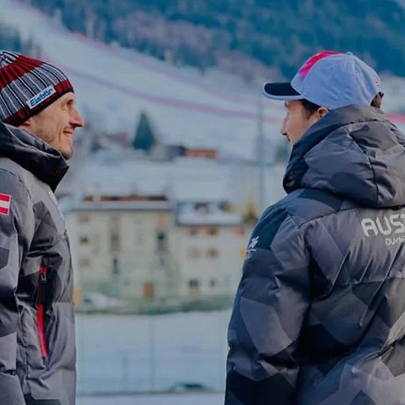 Winter Olympics 2026 Team Austria Grey Jacket