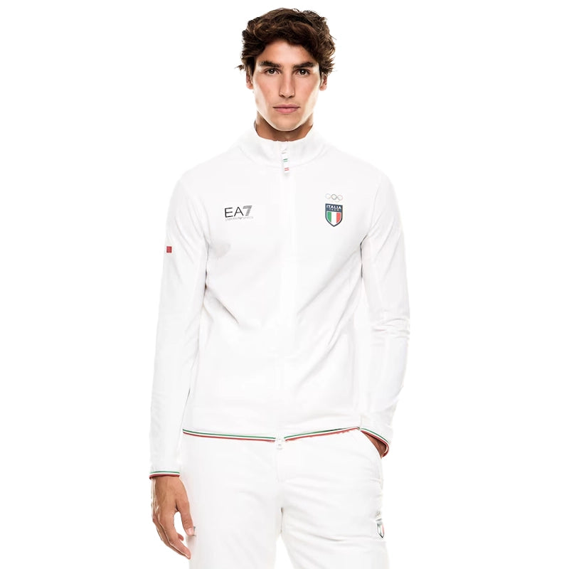 Winter Olympics 2026 Team Italy EA7 Emporio Armani Powerstretch Jacket
