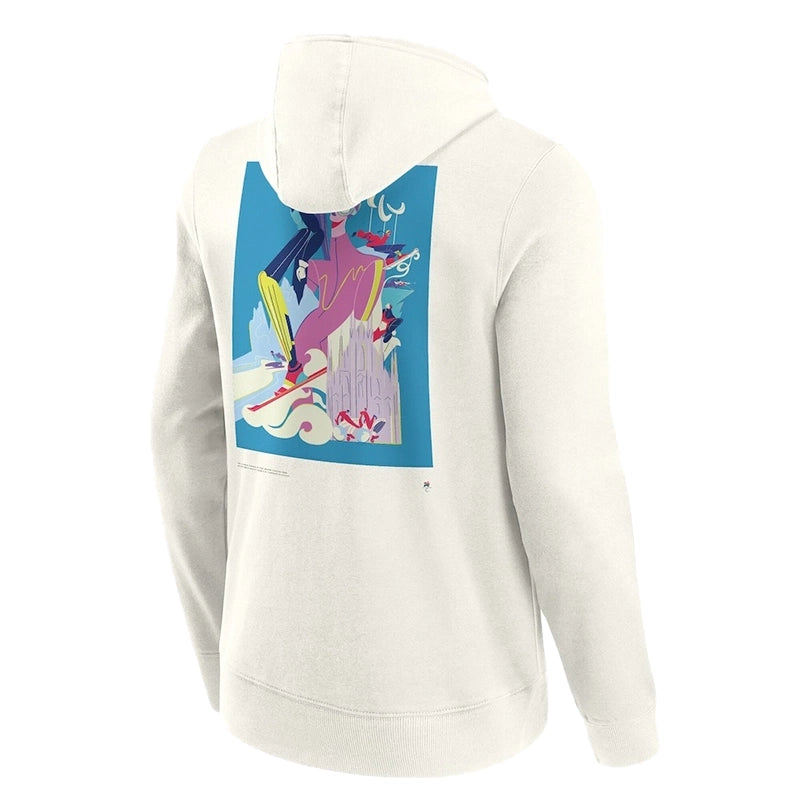 Milano Cortina 2026 Iconic Poster Graphic Hoodie