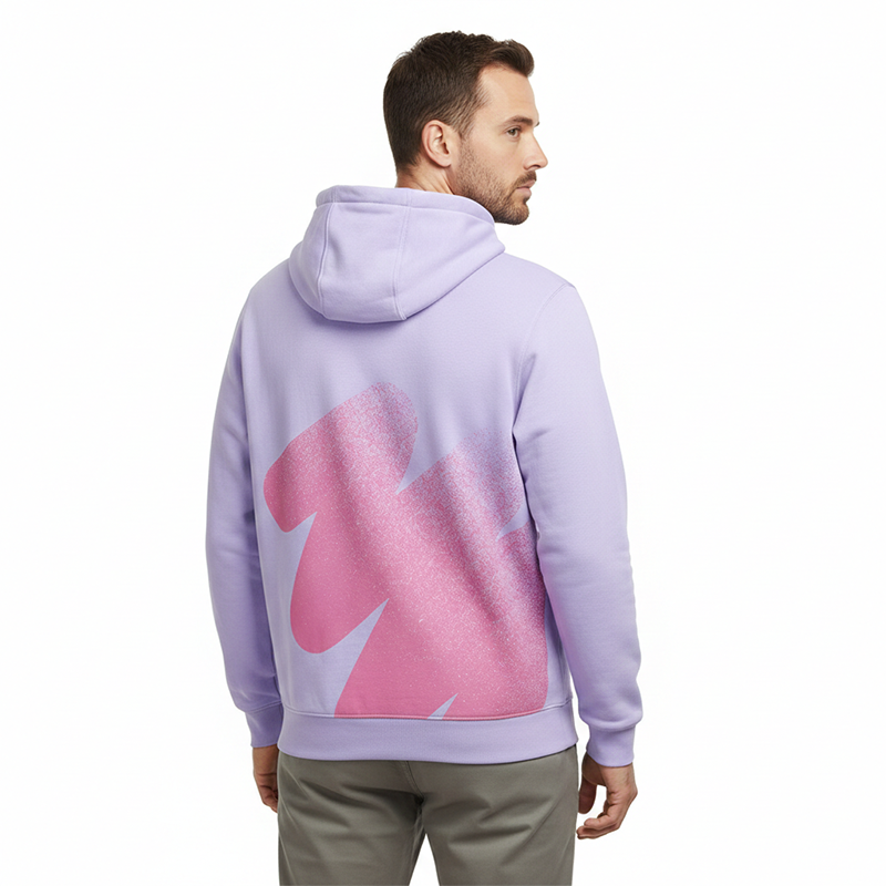 Milano Cortina 2026 Olympics Salomon Logo Graphic Purple Hoodie