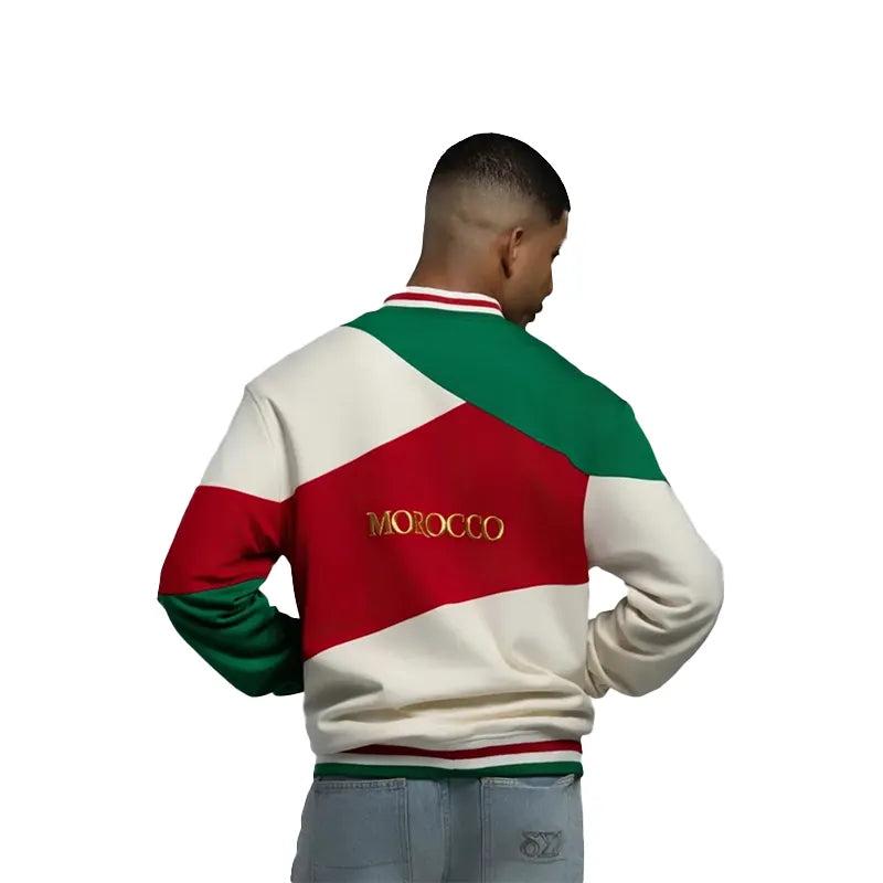 Morocco World Cup Colorblock Jacket